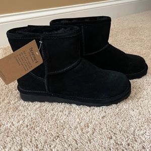 BearPaw Alyssa short winter boots black